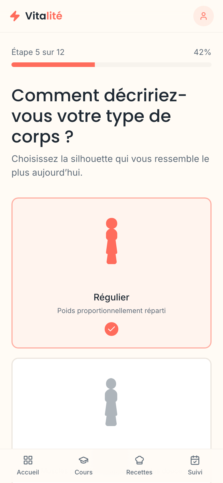 Bilan personnalisé